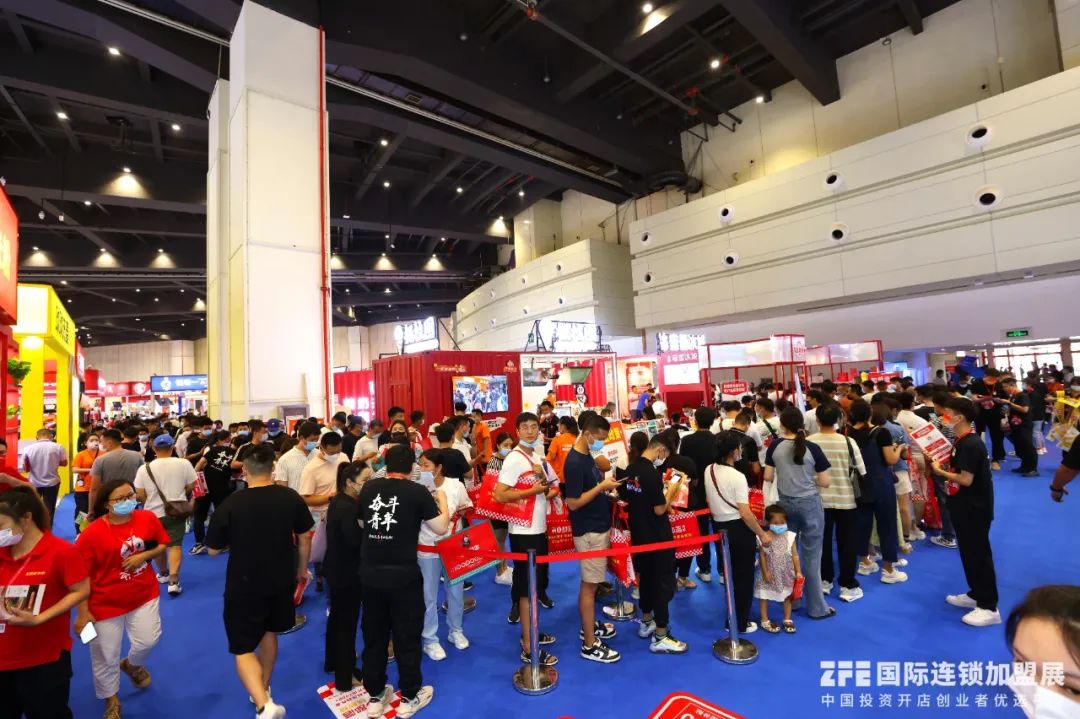 2022年连锁加盟展会现场