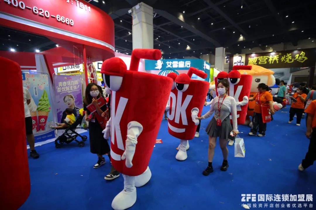 2022年连锁加盟展会现场